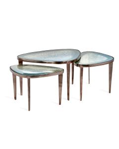 Jan Bunching Cocktail Tables - Blue/Grey
