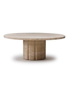 Amerigo Cocktail Table - Travertine