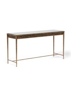 Camille Console - Gilded Brass