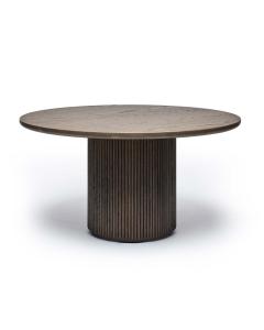 Laurel Round Dining Table Large - Mocha