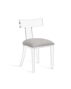Tristan Acrylic Klismos Chair