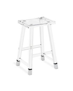 Reva Counter Stool - Nickel