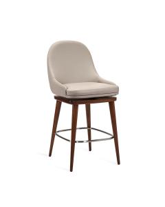 Harper Swivel Counter Stool - Grey