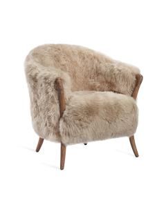 Ilaria Lounge Chair - Morel Taupe