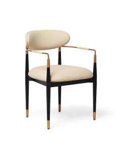 Cidra Chair - Matte Black/ Latte