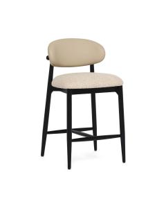 Liam Counter Stool - Matte Black