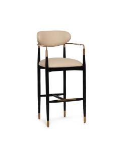 Cidra Bar Stool - Matte Black