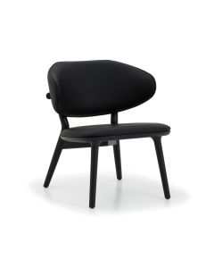 Soren Lounge Chair - Matte Black