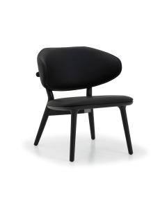 Soren Lounge Chair - Matte Black