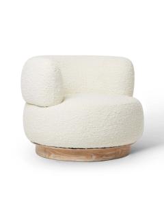 Vale Swivel Lounge Chair - Whisper