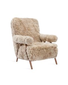 Barrett Lounge Chair - Morel Taupe
