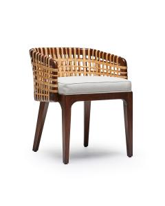 Palms Arm Chair - Chestnut