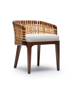 Palms Arm Chair - Chestnut