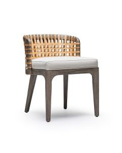 Palms Side Chair - Grey Ceruse