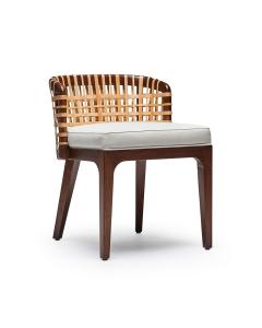 PALMS SIDE CHAIR - Chestnut