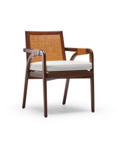 Delray Arm Chair - Chestnut