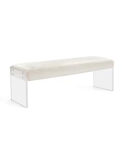 Riley Bench - Ivory