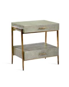 Morand Bedside Chest - Shagreen