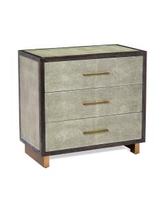 Maia 3 Drawer Chest - Shagreen