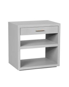 Livia Bedside Chest - Light Grey