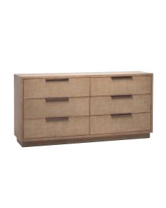 Holmes 6 Drawer Chest - Harvest