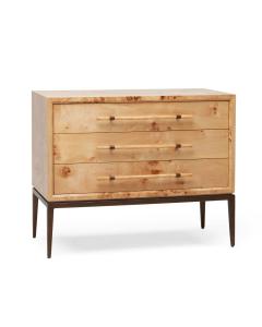 Burton 3 Drawer Bedside - Canyon