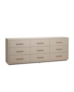 Livia 9 Drawer Chest - Sand
