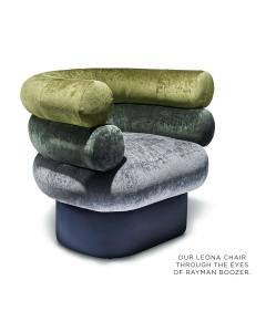 Leona Swivel Chair by Rayman Boozer