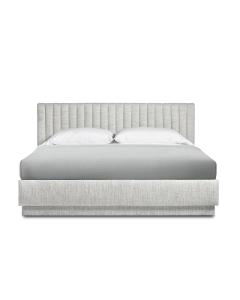 Skylar King Bed - Beach Heather