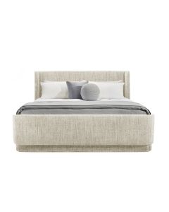 Kaia King Bed- Beach Heather