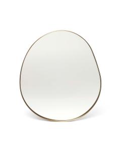 Aalina Organic Mirror - Brushed Brass
