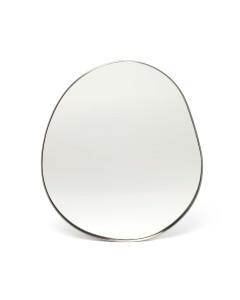 Aalina Organic Mirror - Brushed Nickel
