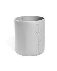 Xavier Wastebasket - Light Grey