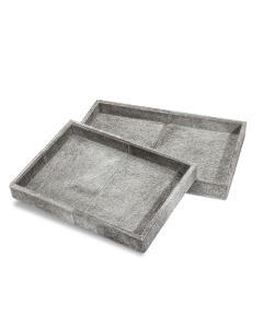 Nadine Rectangular Hide Trays