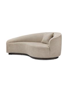 Dana Classic Right Chaise w/ wood plinth