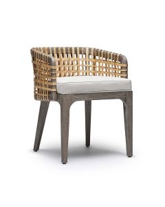 Palms Arm Chair - Grey Ceruse