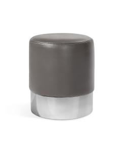 Doutzen Stool Polished Nickel
